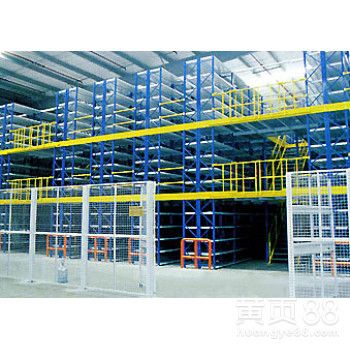 江门阁楼货架仓储二三层钢结构组装工厂仓库隔层平台